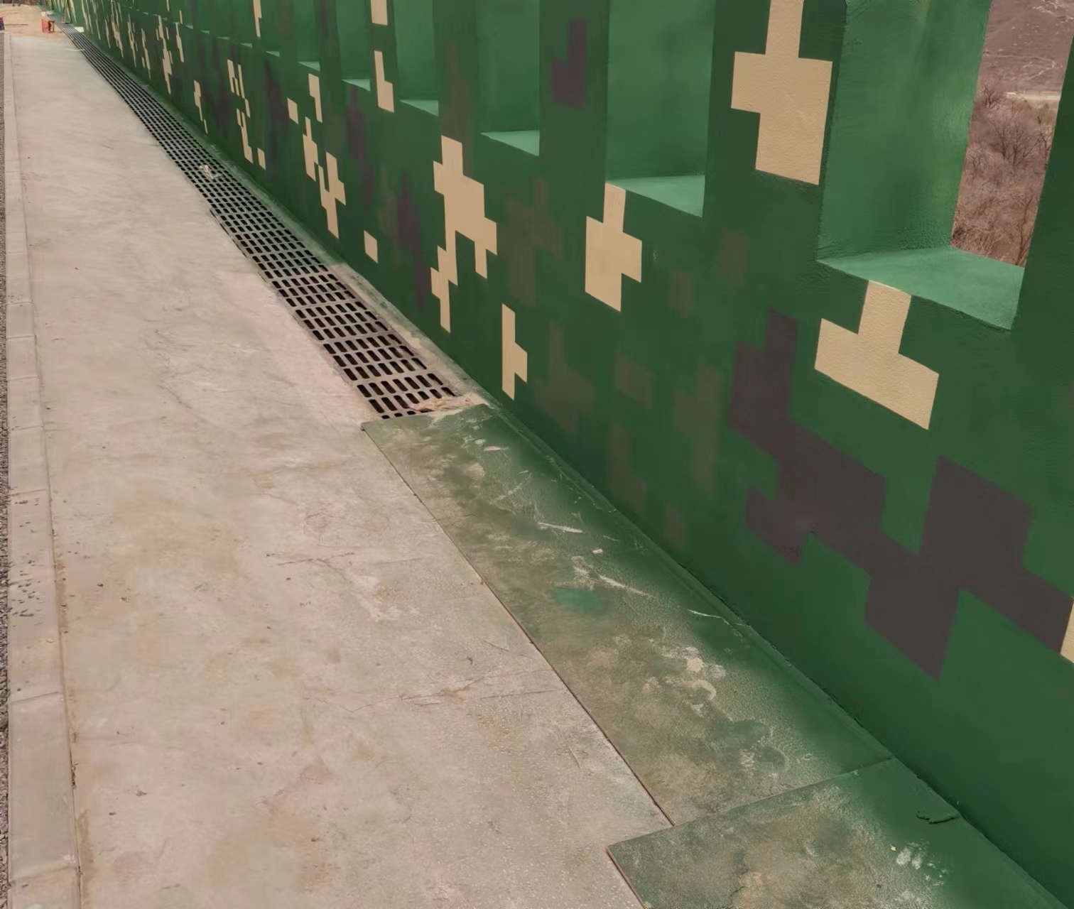 陵水围墙迷彩喷涂,数迷彩漆